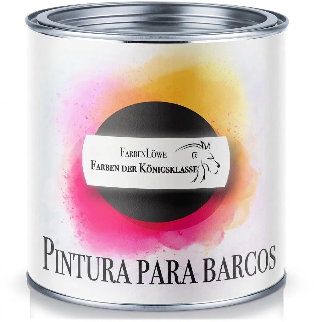 Bote de barniz marino FarbenLöwe BOOTSLACK, pintura de alta calidad para barcos.