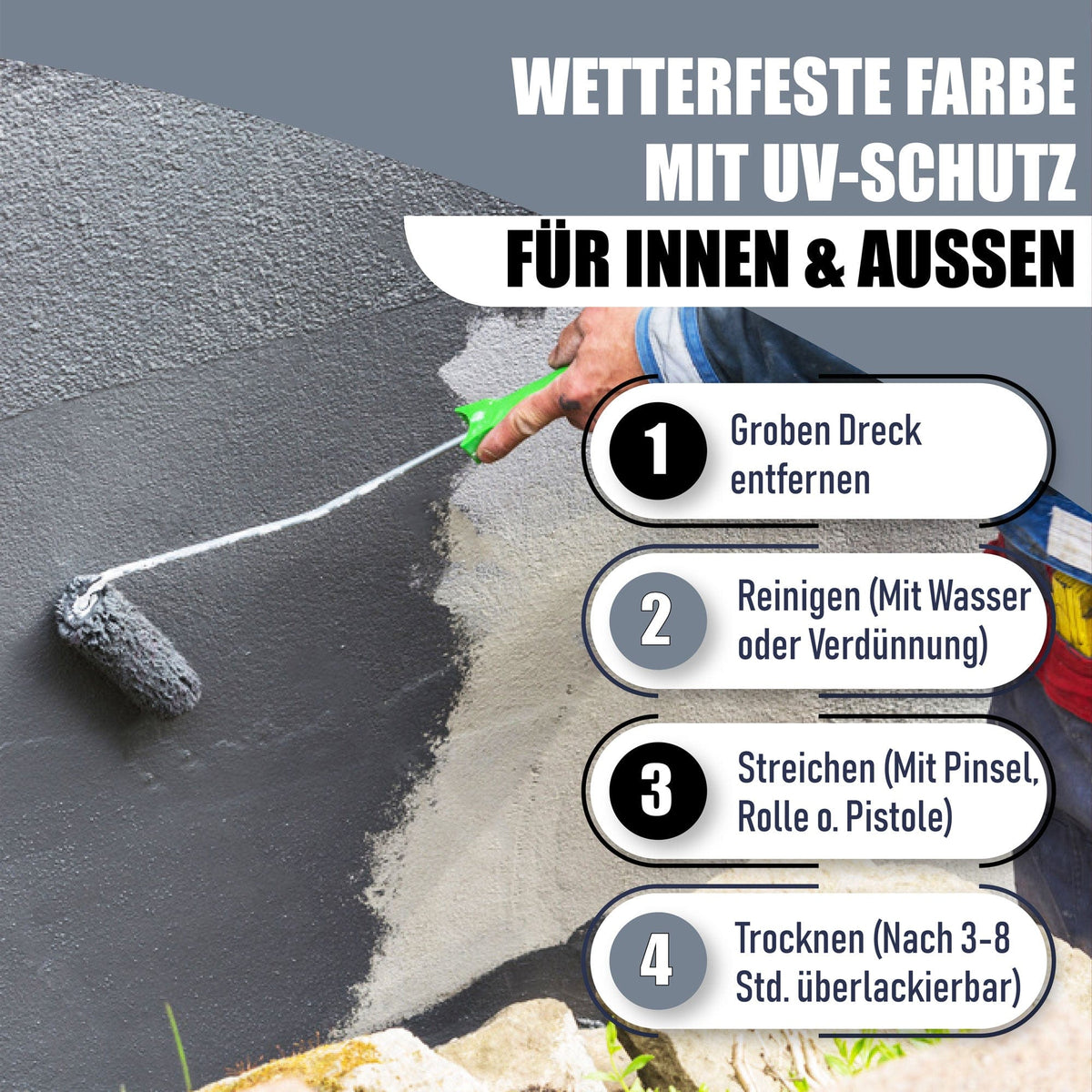 Lausitzer Farbwerke lakiery i powłoki Lausitzer Farbwerke farba do betonu - tradycyjna farba elewacyjna