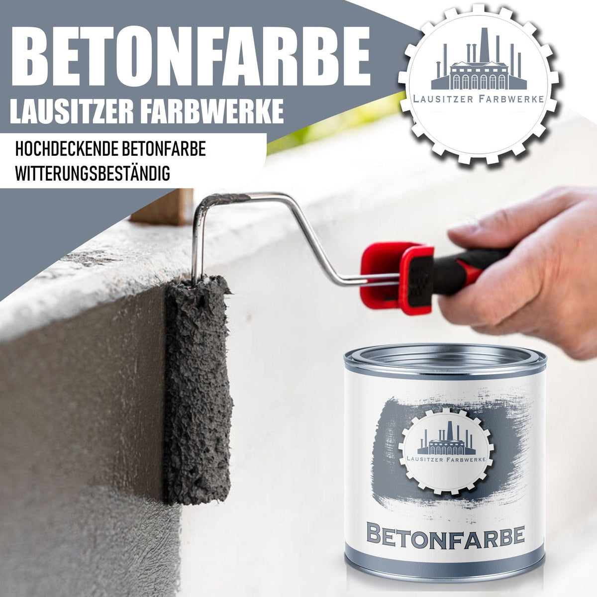 Lausitzer Farbwerke lakiery i powłoki Lausitzer Farbwerke farba do betonu - tradycyjna farba elewacyjna
