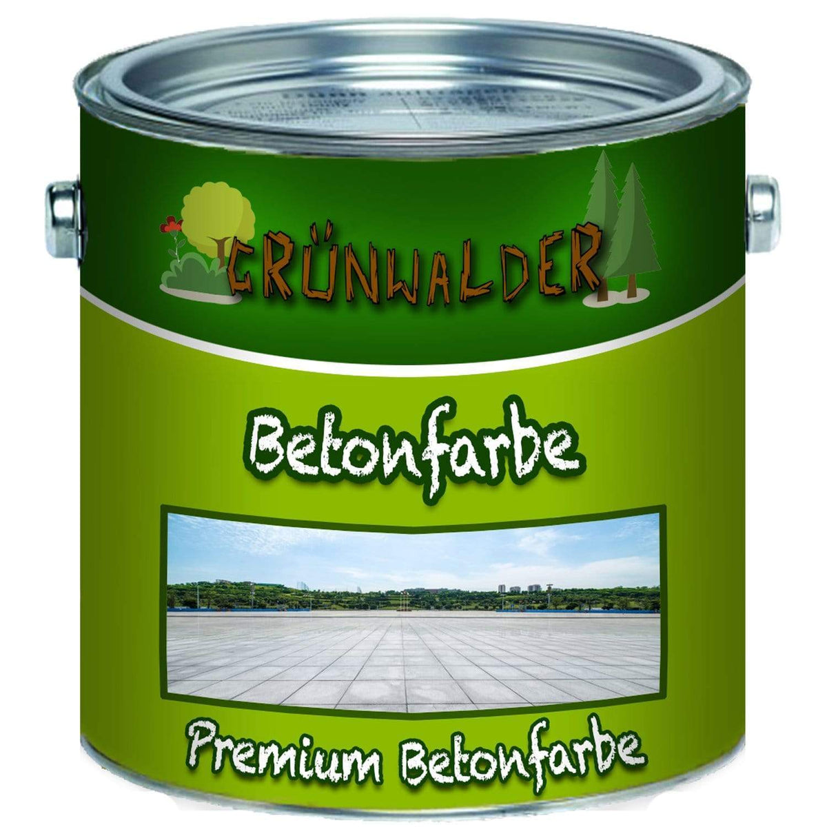 FARBENLÖWE Grünwalder farba do betonu - premium farba elewacyjna