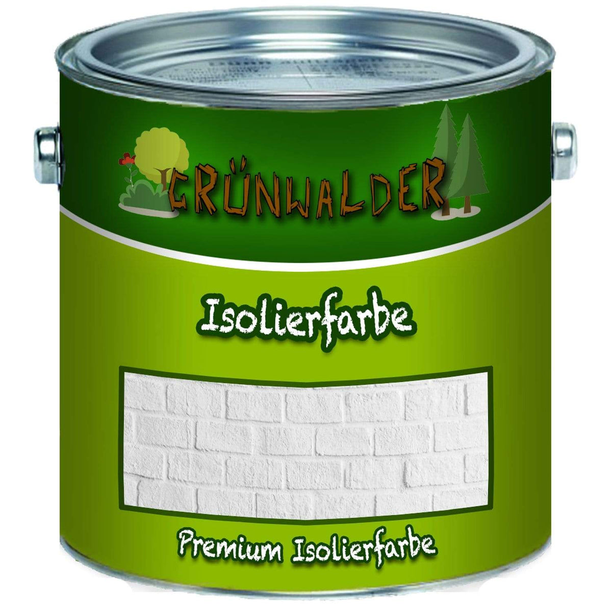 Grünwalder farba izolująca - biała farba do ścian - FARBENLÖWE