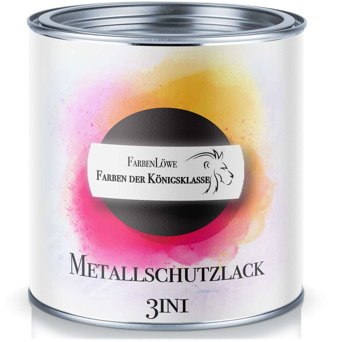 FARBENLÖWE lakiery i powłoki FARBENLÖWE lakier ochronny do metalu 3 w 1 - nieżółknący