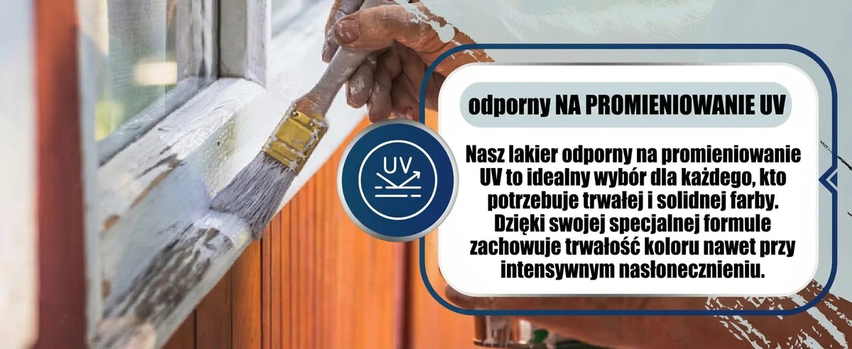Trwały, UV-odporny lakier do drewna, idealny do okien. Zapewnia długotrwały kolor i ochronę.